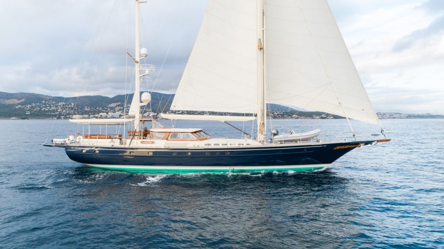 AUDREY II | 1997 104′ (31.7m) Ketch Sail Yacht from Dutch shipyard JONGERT