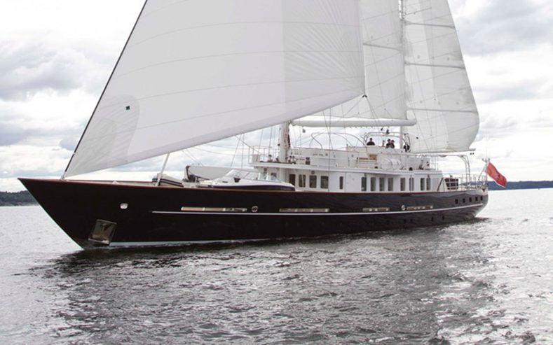 SUNNY HILL | 1987 118′ 2″ (36m) Classic Steel Sail Yacht from Dutch shipyard DE AMSTEL