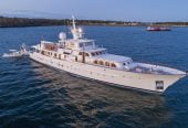 CETACEA 1970 132′ 1″ / 40.26m Classic Steel Motor Yacht from Dutch shipyard FEADSHIP