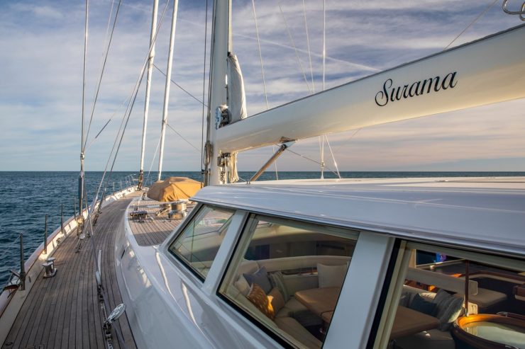 SURAMA | 1997 133′4″ (41m) Cruising Ketch Sailing Yacht from Dutch shipyard ROYAL HUISMAN