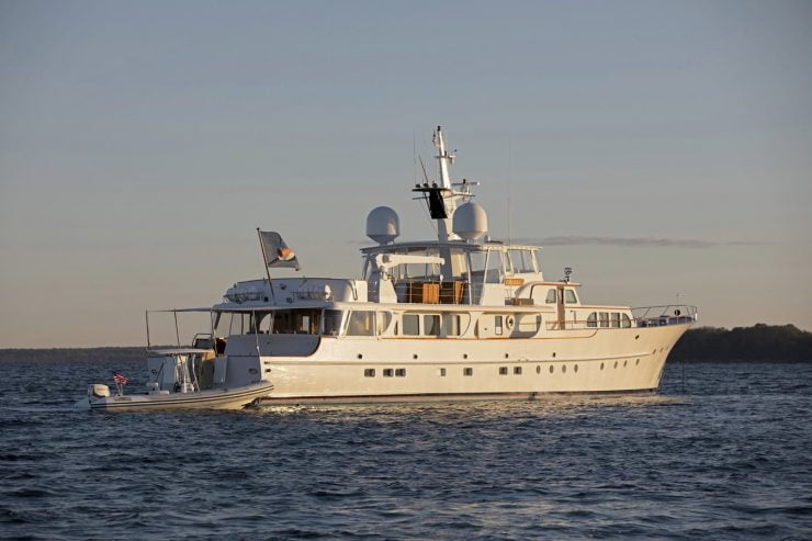 CETACEA 1970 132′ 1″ / 40.26m Classic Steel Motor Yacht from Dutch shipyard FEADSHIP