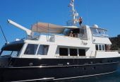 BLUE PEARL | 2000 26m (84ft) Vripack design Steel Explorer Motor Yacht from Dutch shipyard Kuipers