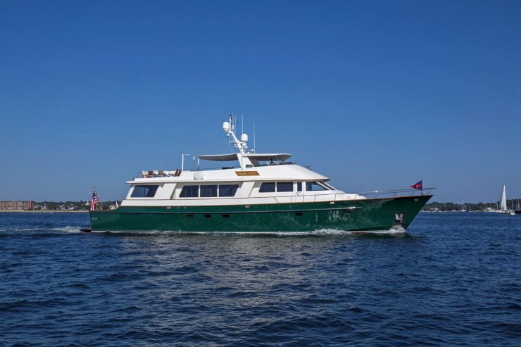 STARLIGHT | 2003 106′ (32.31m) RAY HUNT design Motor Yacht from American shipyard Palmer Johnson