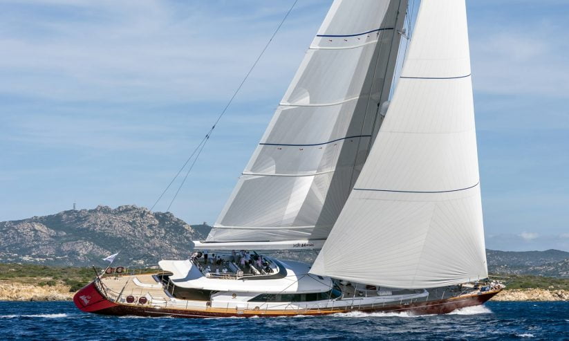 BLUSH | 2007 / 2022 45m Perini Navi Luxury Sailing Yacht