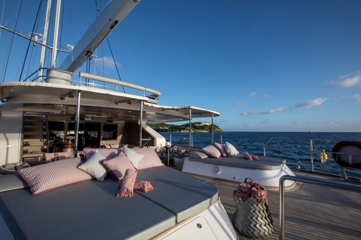 BLUSH | 2007 / 2022 45m Perini Navi Luxury Sailing Yacht