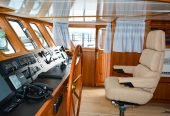 ELENA | 1968 86′ / 26.2m Classic Steel Trawler / Explorer Yacht from Dutch shipyard KRAMER & BOOY