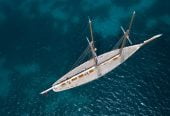 ELENA | 2009 180′ 6″ (55m) Steel Schooner Sail Yacht from Spanish shipyard FACTORIA NAVAL DE MARIN