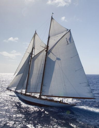 ELENA | 2009 180′ 6″ (55m) Steel Schooner Sail Yacht from Spanish shipyard FACTORIA NAVAL DE MARIN