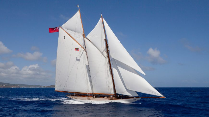 ELENA | 2009 180′ 6″ (55m) Steel Schooner Sail Yacht from Spanish shipyard FACTORIA NAVAL DE MARIN