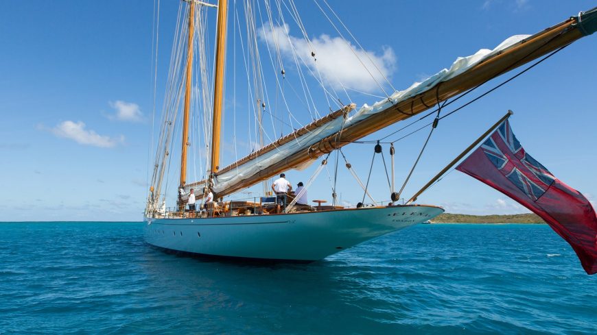 ELENA | 2009 180′ 6″ (55m) Steel Schooner Sail Yacht from Spanish shipyard FACTORIA NAVAL DE MARIN