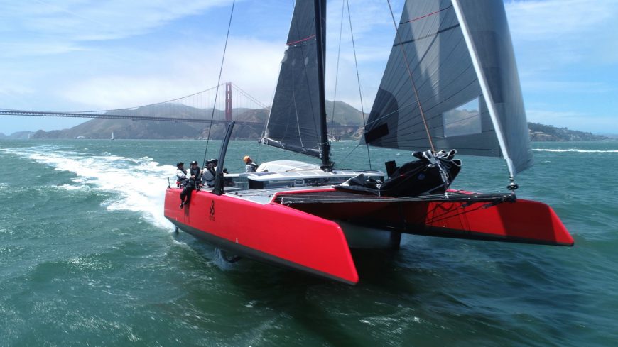 G4 | 2016 42′ 4″ (12.9m) Full Foiling Catamaran from Dutch shipyard DNA Performance Sailing