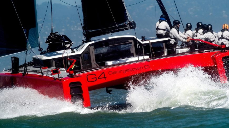 G4 | 2016 42′ 4″ (12.9m) Full Foiling Catamaran from Dutch shipyard DNA Performance Sailing