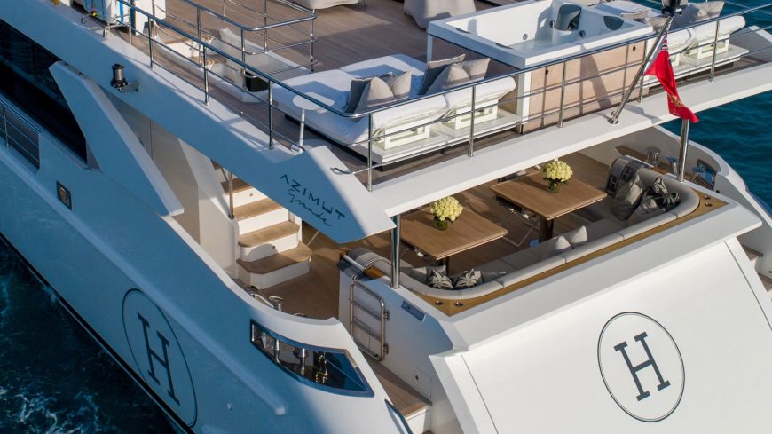 H | 2020 31m (102ft) Luxury Motor Yacht from Italian shipyard AZIMUT