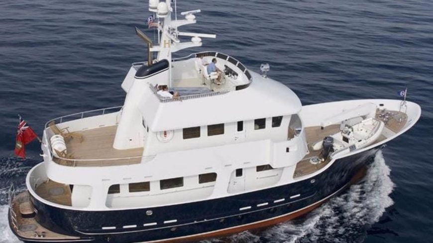 HERCULES | 2006 75′ (22.86m) Trawler Motor Yacht from American shipyard MOLOKAI STRAIT