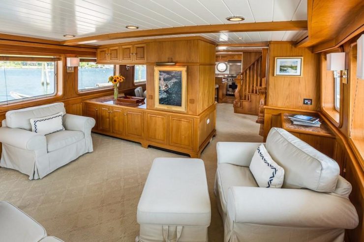 HERCULES | 2006 75′ (22.86m) Trawler Motor Yacht from American shipyard MOLOKAI STRAIT