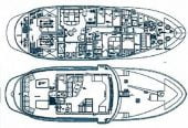 HERCULES | 2006 75′ (22.86m) Trawler Motor Yacht from American shipyard MOLOKAI STRAIT