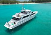 ISLAND TIME | 1991 110′ (33.53m) Motor Yacht from American shipyard BROWARD