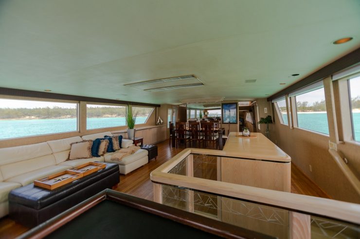 ISLAND TIME | 1991 110′ (33.53m) Motor Yacht from American shipyard BROWARD