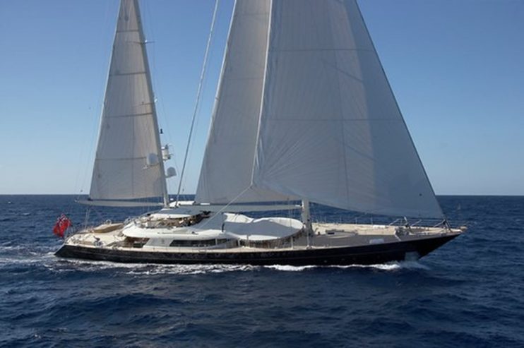 LA LUNA | 1997 53.2m (174′7″) Luxury Steel Motor Sail Yacht from Italian shipyard PERINI NAVI