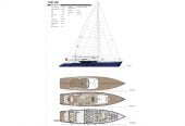 L’Aquila | 2021 137′ 10″ / 42m Steel Luxury Sloop Sail Yacht from Turkish shipyard MENGI YAY