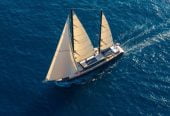 MiTi One | 2021 111′ 7″ (34m) Steel Cruising Sail Yacht from Turkish shipyard Bodrum Oguz Marin