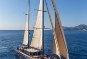 MiTi One | 2021 111′ 7″ (34m) Steel Cruising Sail Yacht from Turkish shipyard Bodrum Oguz Marin