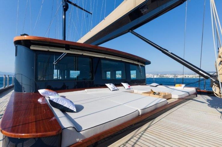 MiTi One | 2021 111′ 7″ (34m) Steel Cruising Sail Yacht from Turkish shipyard Bodrum Oguz Marin