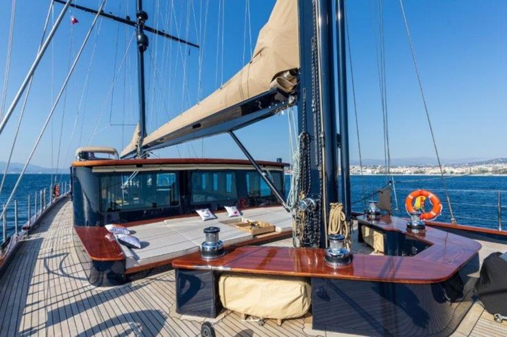 MiTi One | 2021 111′ 7″ (34m) Steel Cruising Sail Yacht from Turkish shipyard Bodrum Oguz Marin