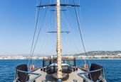 MiTi One | 2021 111′ 7″ (34m) Steel Cruising Sail Yacht from Turkish shipyard Bodrum Oguz Marin