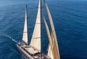 MiTi One | 2021 111′ 7″ (34m) Steel Cruising Sail Yacht from Turkish shipyard Bodrum Oguz Marin