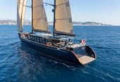 MiTi One | 2021 111′ 7″ (34m) Steel Cruising Sail Yacht from Turkish shipyard Bodrum Oguz Marin