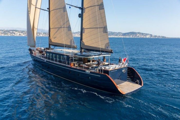 MiTi One | 2021 111′ 7″ (34m) Steel Cruising Sail Yacht from Turkish shipyard Bodrum Oguz Marin