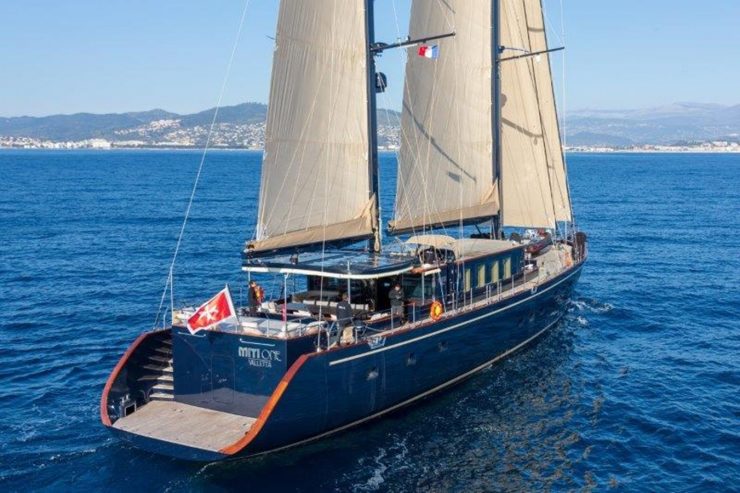 MiTi One | 2021 111′ 7″ (34m) Steel Cruising Sail Yacht from Turkish shipyard Bodrum Oguz Marin