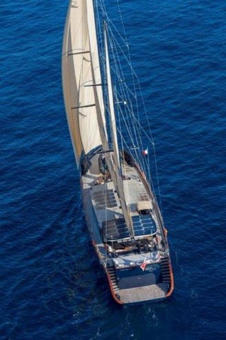 MiTi One | 2021 111′ 7″ (34m) Steel Cruising Sail Yacht from Turkish shipyard Bodrum Oguz Marin