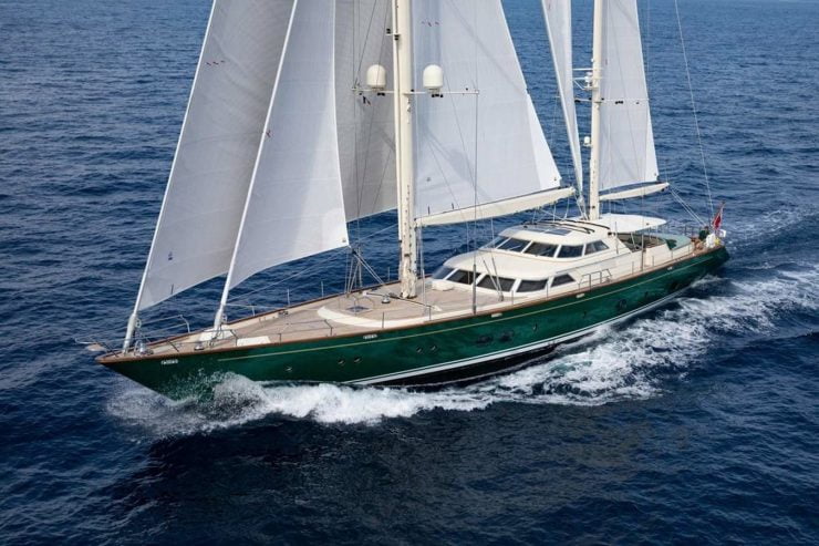 NORFOLK STAR | 1996 37m (121.36ft) Luxury Sailing Yacht from Italian shipyard PERINI NAVI