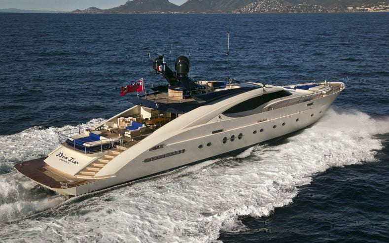 Plus Too | 2008 135′ / 41m Aluminium Motor Yacht from American shipyard Palmer & Johnson