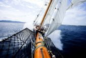 SHENANDOAH OF SARK | 1902 54.35m (178.27ft) Classic Steel Schooner Motor Sailing Yacht built by American shipyard TOWNSEND & DOWNEY