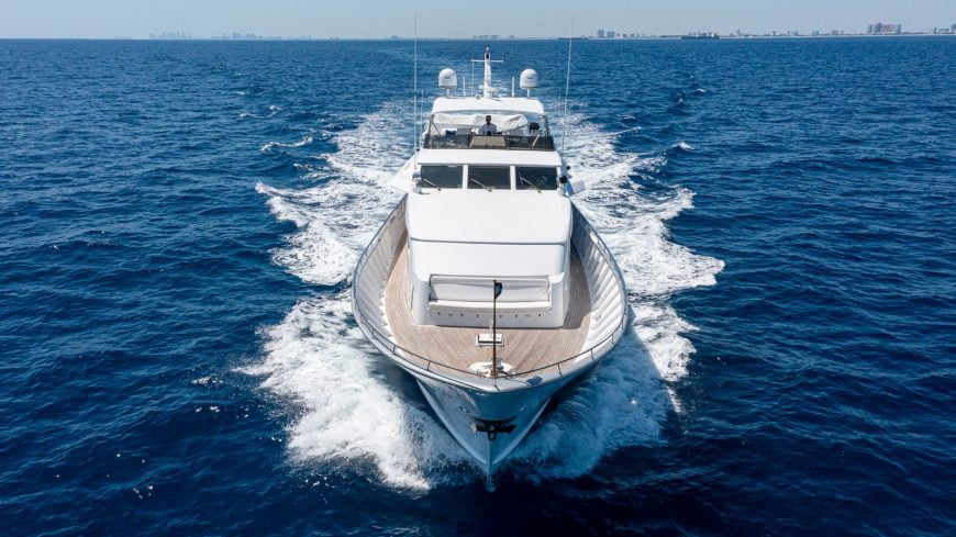 SIRENE | 1990 83′ (25.3m) Motor Yacht from American shipyard Burger