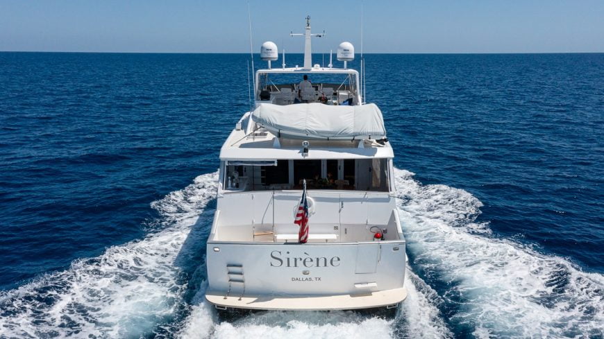 SIRENE | 1990 83′ (25.3m) Motor Yacht from American shipyard Burger