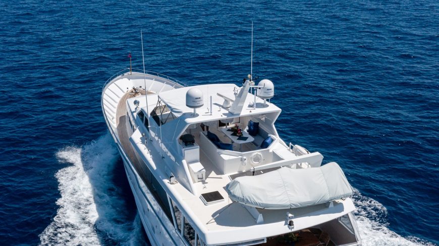 SIRENE | 1990 83′ (25.3m) Motor Yacht from American shipyard Burger