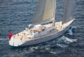 SPIIP | 2000 43.22m (112′4″) Luxury Aluminium Sloop Sail Yacht from Dutch shipyard ROYAL HUISMAN