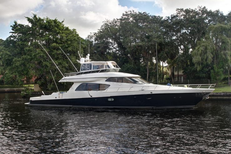 UNSINKABLE | 2005 72′ 9″ (22.17m) Motor Yacht from American shipyard McKinna Yachts