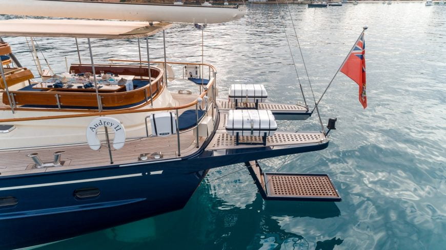 AUDREY II | 1997 104′ (31.7m) Ketch Sail Yacht from Dutch shipyard JONGERT