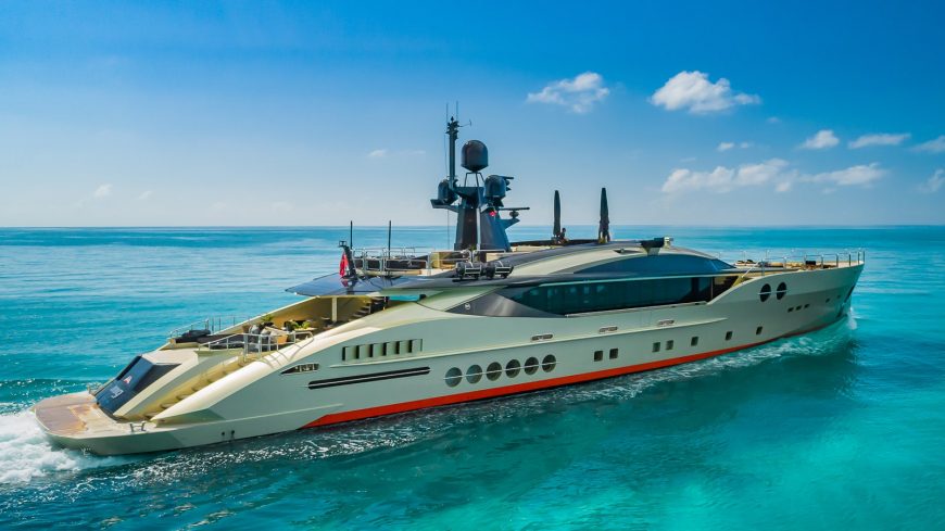 DB9 | 2010 52m (170ft) Luxury Aluminium Motor Yacht from American shipyard PALMER JOHNSON