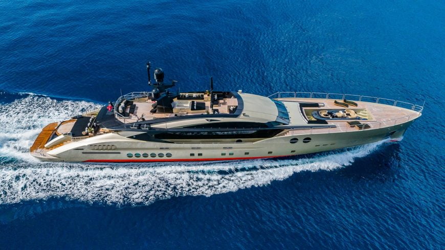 DB9 | 2010 52m (170ft) Luxury Aluminium Motor Yacht from American shipyard PALMER JOHNSON