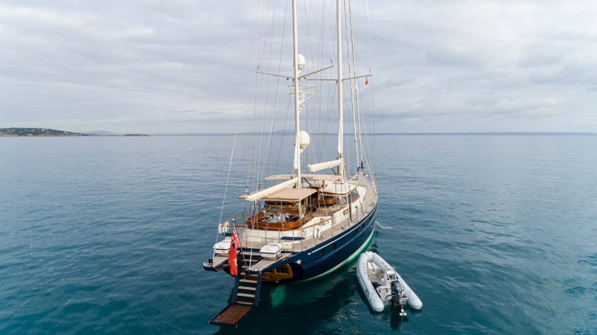 AUDREY II | 1997 104′ (31.7m) Ketch Sail Yacht from Dutch shipyard JONGERT