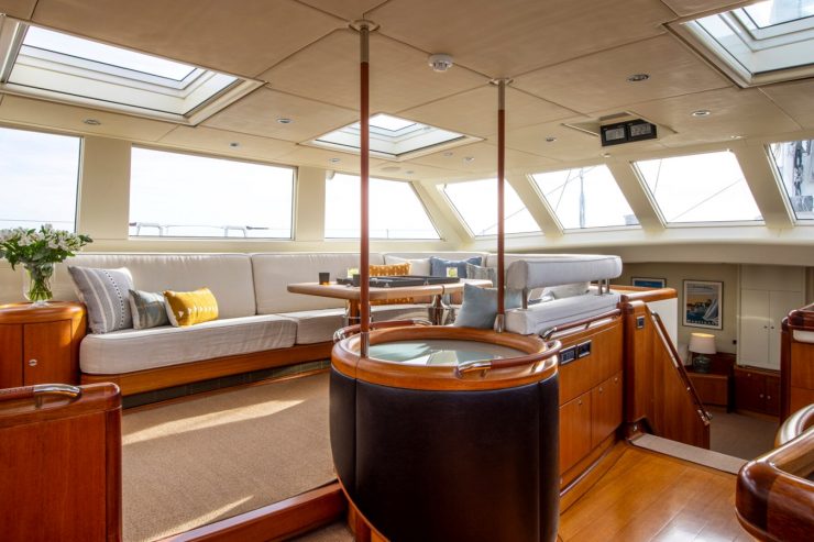 SURAMA | 1997 133′4″ (41m) Cruising Ketch Sailing Yacht from Dutch shipyard ROYAL HUISMAN