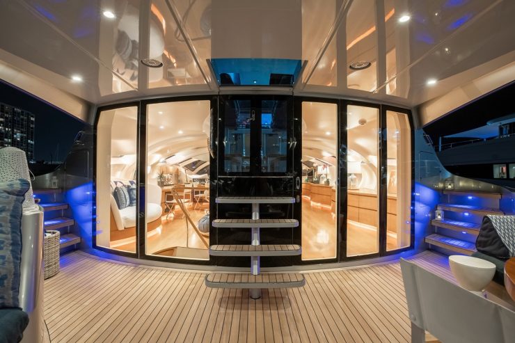 ADASTRA | 2012 42.6m (139′10″) McCONAGHY Trimaran Carbon Motor Yacht