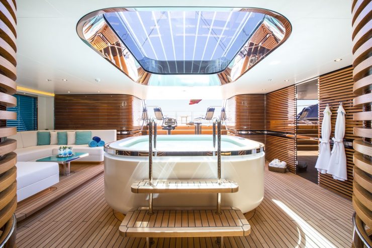 AQUIJO | 2016 282′2″ (86m) Luxury Fast Cruising Ketch Sailing Yacht from Dutch shipyards Oceanco & Vitters