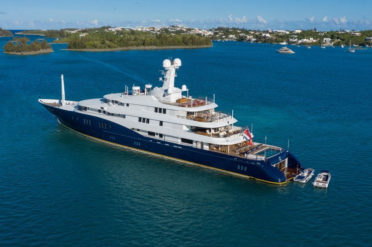 B2 | 2009 281′ (85.65m) Luxury Motor Yacht from German shipyard ABEKING & RASMUSSEN